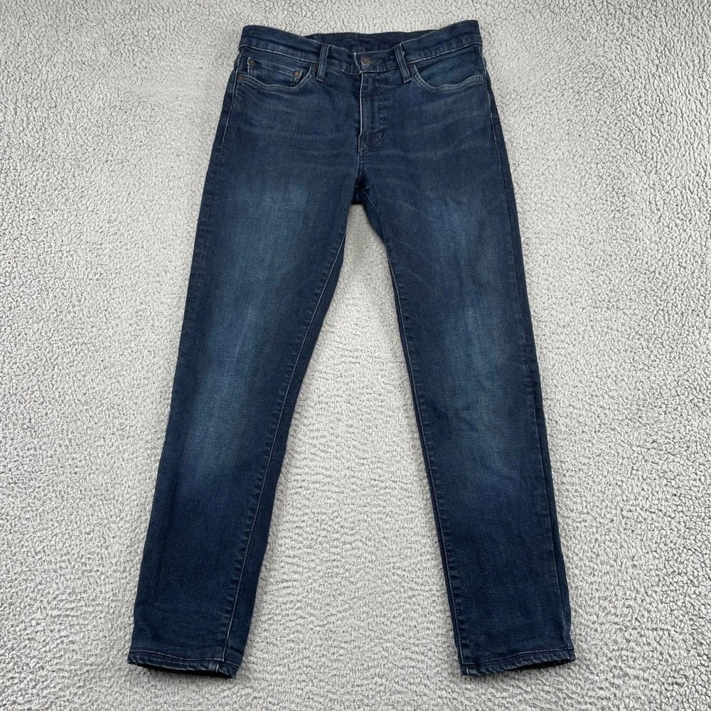 Levis Jeans Mens 31 Blue 511 Slim Fit Premium Blue Ridge Adv Stretch Denim